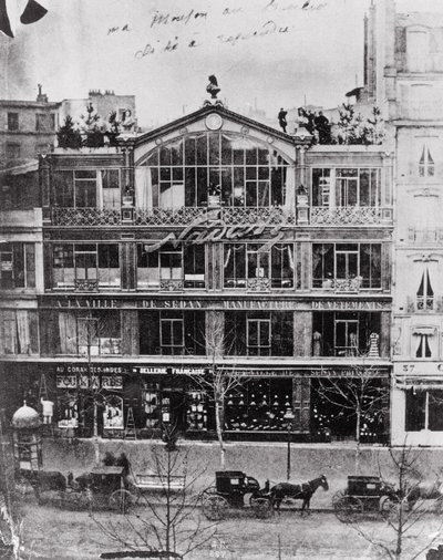 Studio of Nadar at 35 Boulevard des Capucines, Paris by Nadar